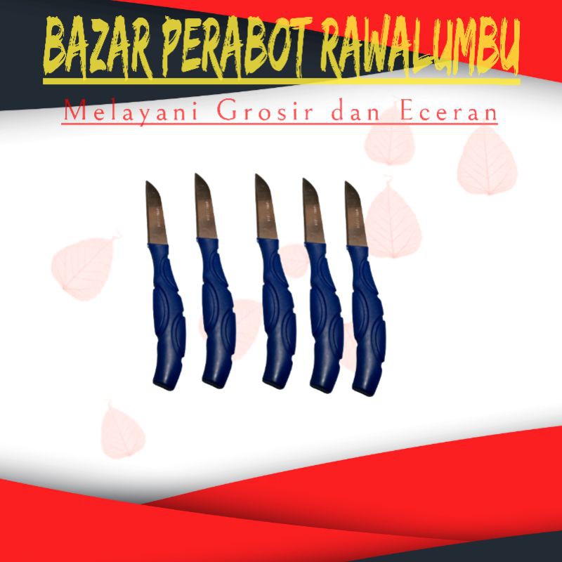 pisau kecil gagang plastik / pisau mini