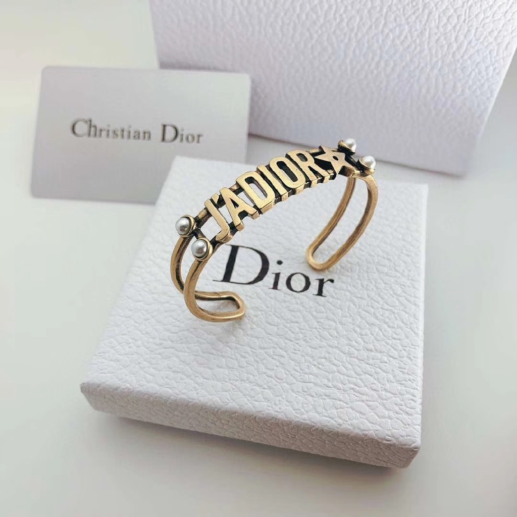 CHRISTIAN DIOR  Gelang Alfabet VINTAGE J ADIOR BRACELET 