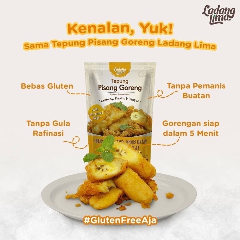 

tepung pisang gluten free 200 g