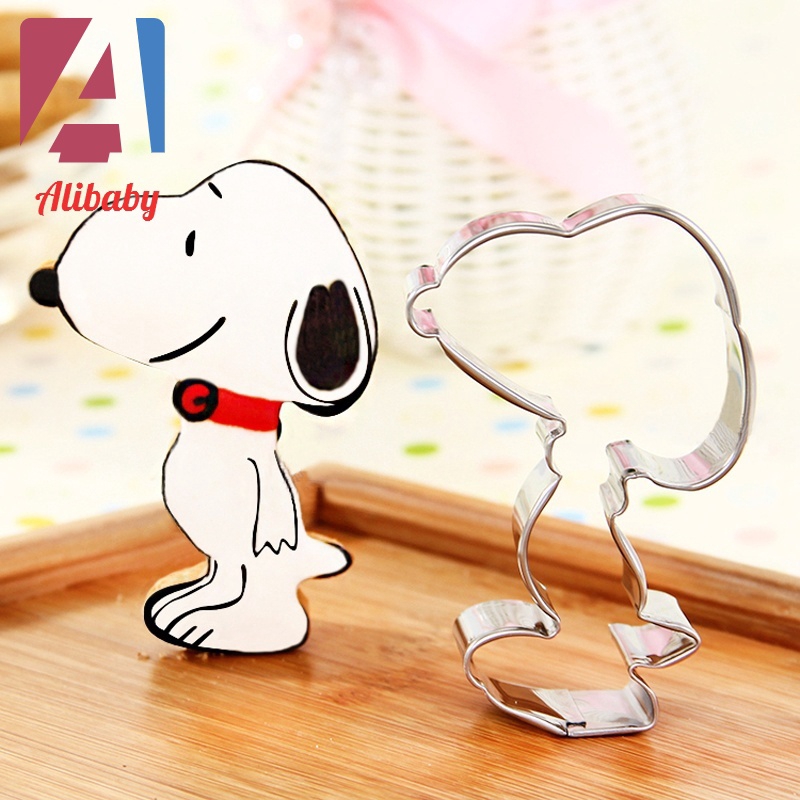 Cetakan Kue Coklat Bentuk Kartun Anjing Snoopy Diy Shopee