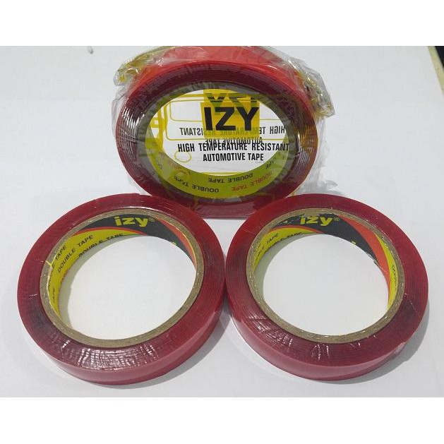 PROMO Izy   Lem   Perekat   Double Tape Foam 20 mm x 3 mtr HIGH TEMP akhr tahun 40%sale