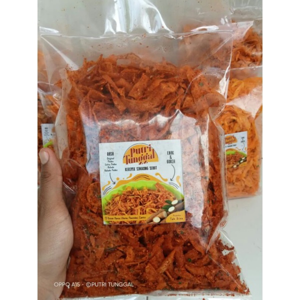 

Kripik Serut Daun Jeruk /Cemilan Enak 500gr