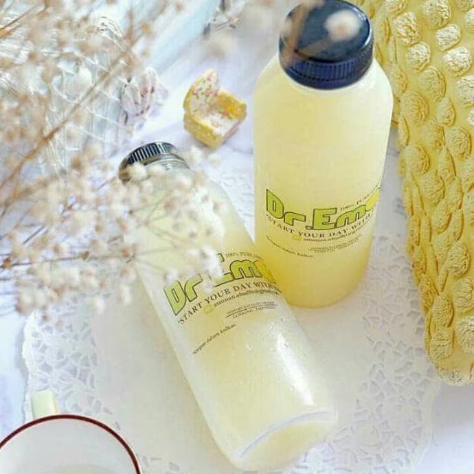 

BISA COD Dr Emon Sari Lemon Murni Asli/ Pure Lemon Juice/ Jeruk Lemon 500ML TERBAIK Kode