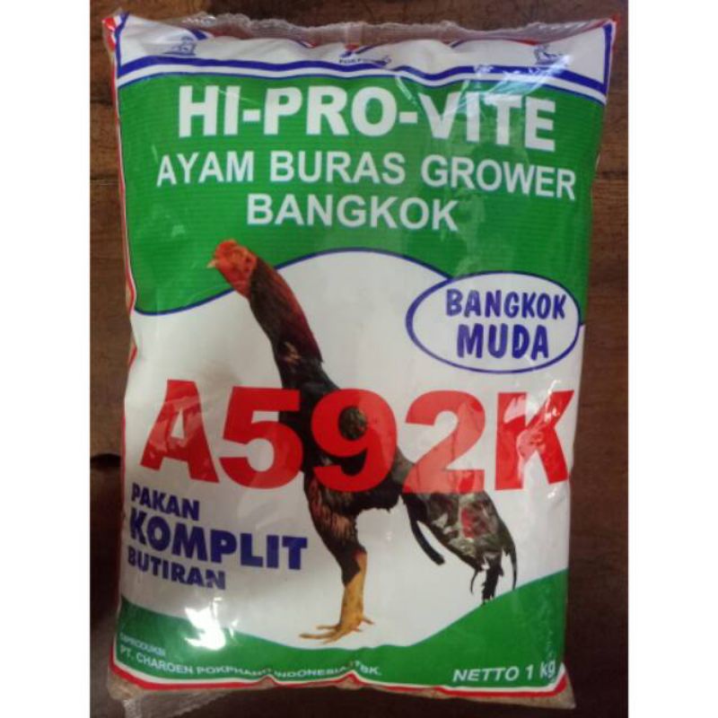 pakan ayam A592K(pakan ayam bangkok muda)