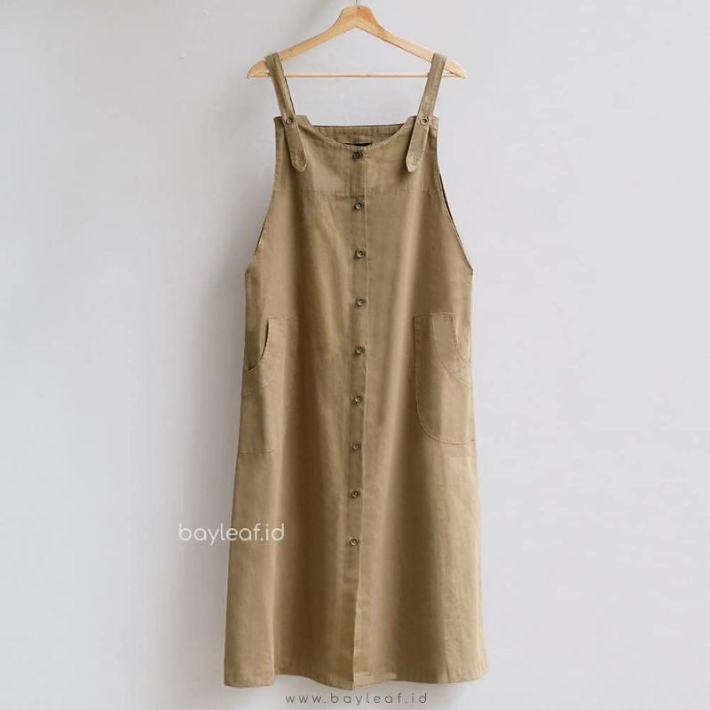 Maura Overall Wanita Remaja | OOTD Hijab Remaja Kekinian | Outer Wanita Korean Style