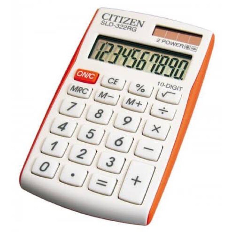 

ORIGINAL Calculator Citizen SLD-322RG / Kalkulator Saku / 10 Digits