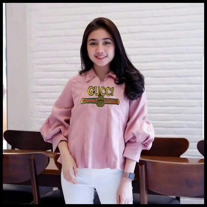 LUXOS GUCCII DUSTY BAJU ATASAN WANITA 0124 RJR