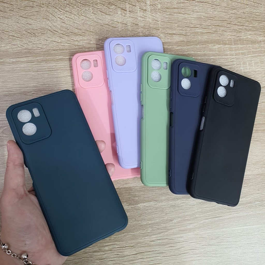 Saiia Store Kesing Realme C31 C35 oppo A76 Frosted and macaron case for Realme Series Dijamin Ready