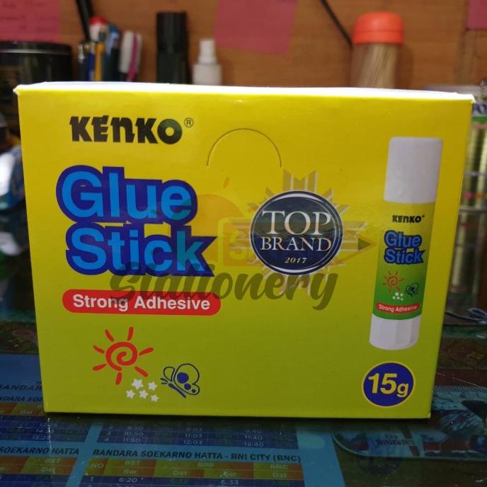 

Produk Terbaik] Lem stik 15gr kenko 1pak isi 20pc