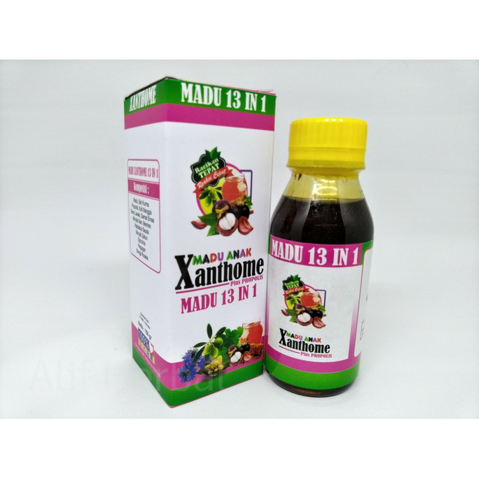 Madu Anak Xanthome 13 In 1 Madu 13in1 Plus Propolis 13 In 1 Indonesia