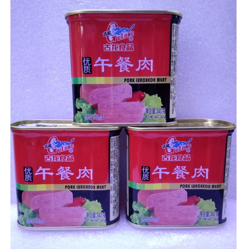 

Pork luncheon meat Gulong bukan Ma Ling