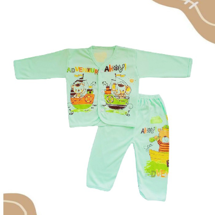 baju bayi oblong kancing pundak | setelan anak motif rabbit