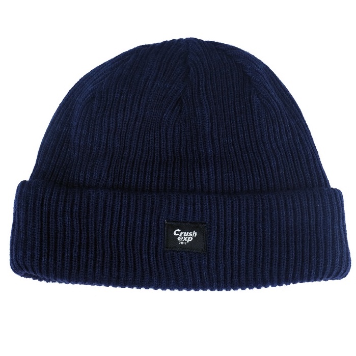 CRUSH EXP Topi Kupluk Beanie  STC0141 -  NAVY