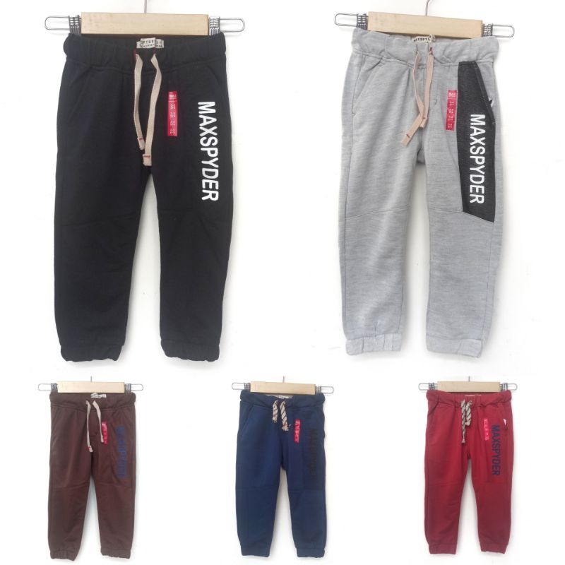 PHI153 Celana Jogger Anak Laki Laki Max Spyder 2-8thn