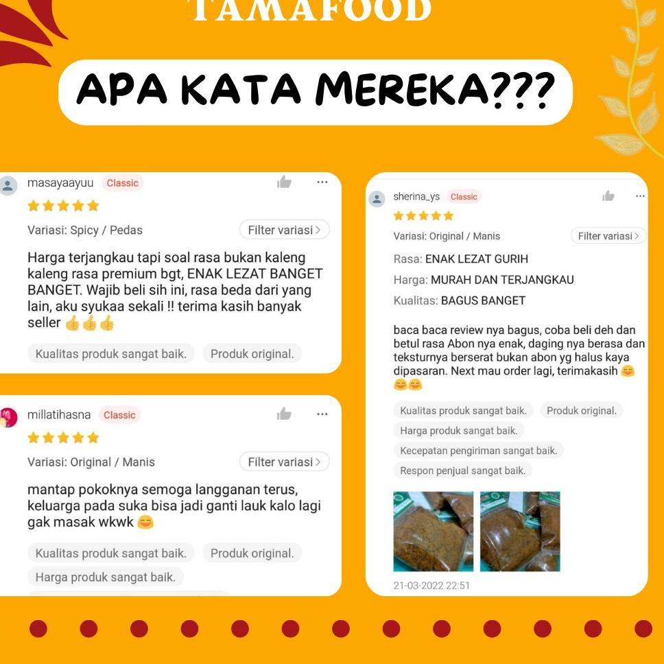 

ABON SAPI ASLI 100% DAGING SAPI KUALITAS TERBAIK / ABON SAPI ORIGINAL & ABON SAPI PEDAS / ABON SAPI ASLI / ABON SAPI ENAK / ABON SAPI HALAL .,,.,.,
