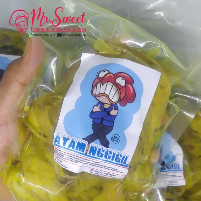 

Ayam Nggigil Kemasan 1 Ekor Ayam