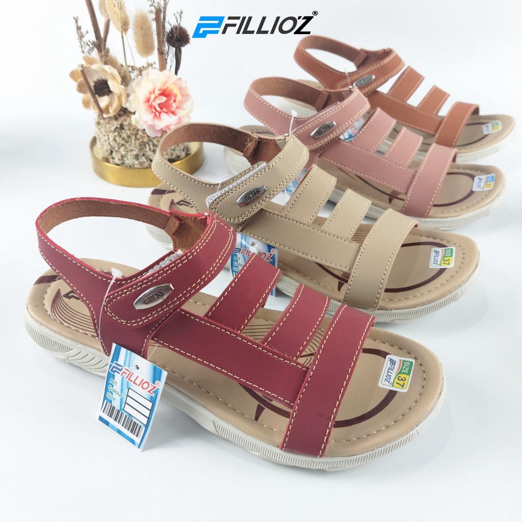 Sandal Wanita Tali Slip Fillioz Original FT33 Berkualitas