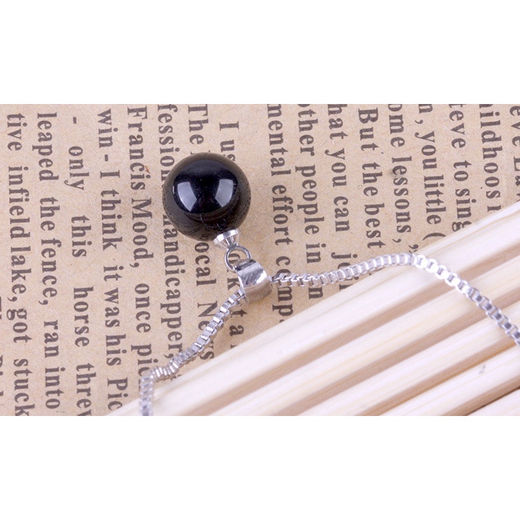 925 Perak Liontin Untuk Wanita Agate alami (Tanpa rantai) Perhiasan Fashion