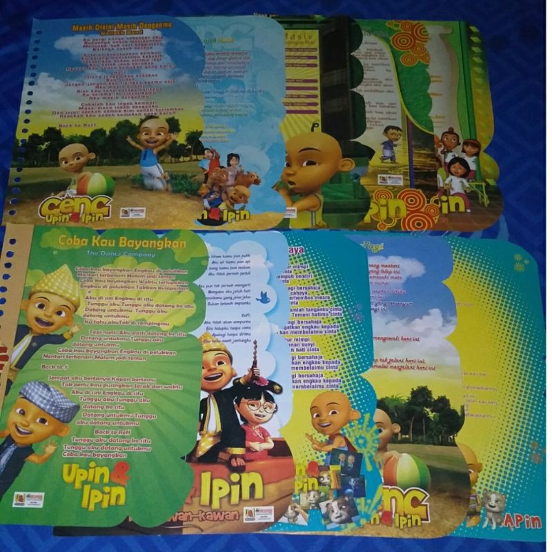 

Isi Binder Upin Ipin - 10 lembar