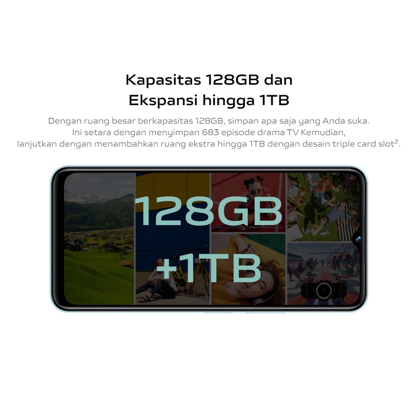 Vivo Y27 / VIVO Y22 RAM 6GB +6GB ROM 128GB hp vivo Original Handphone vivo murah bisa cod bisa cicilan 0% bunga pinjaman Gratis ongkir 100% Garansi Resmi