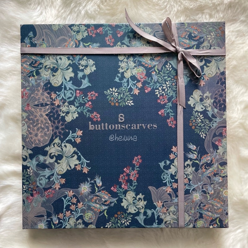 Buttonscarves The Topkapi Satin Shawl Royal Blue Ready