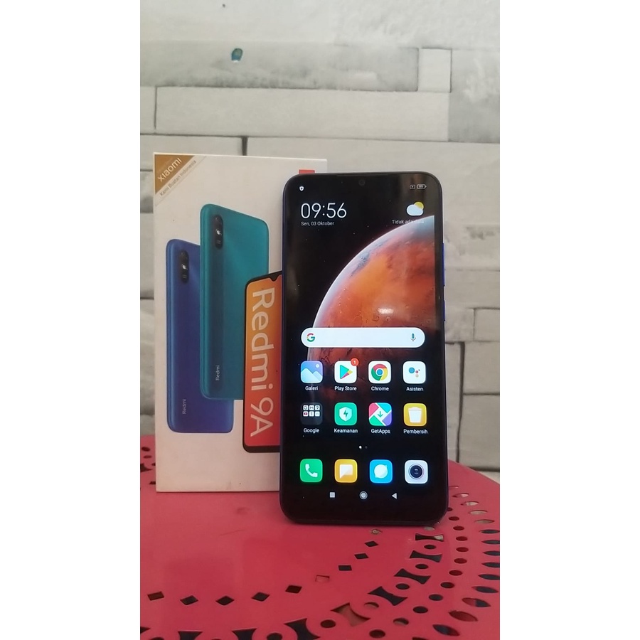 hp second redmi 9a 2/32 bekas bergaransi