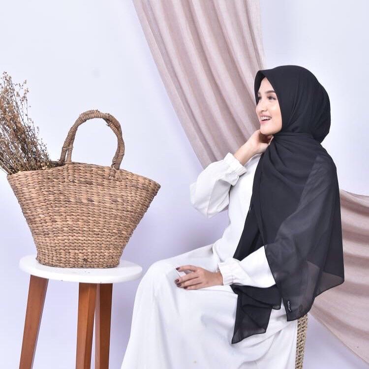 RAYOLA BASIC DRESS/ Dress muslim / fashion wanita / gamis/ Dress/baju wanita kekinian/baju wanita