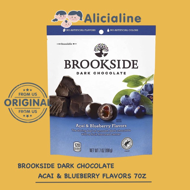 

Brookside Dark Chocolate Acai & Blueberry Flavors 7oz/198gr