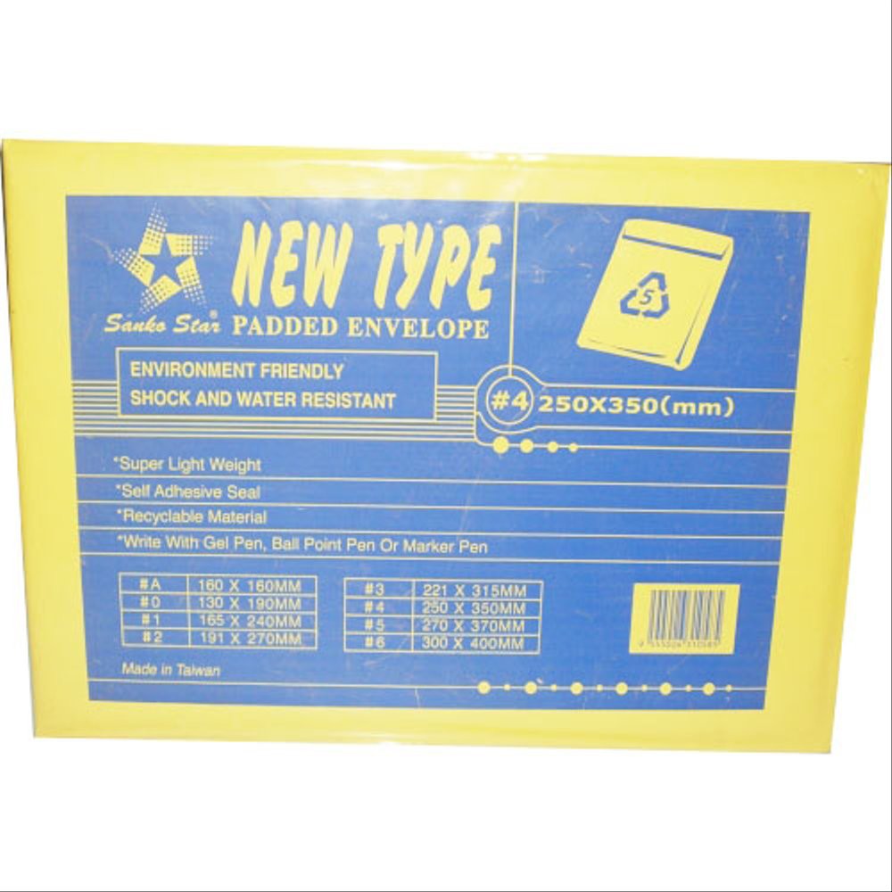 

Promo SANKO STAR Water-proof Amplop #4 (250x350mm) Bergaransi