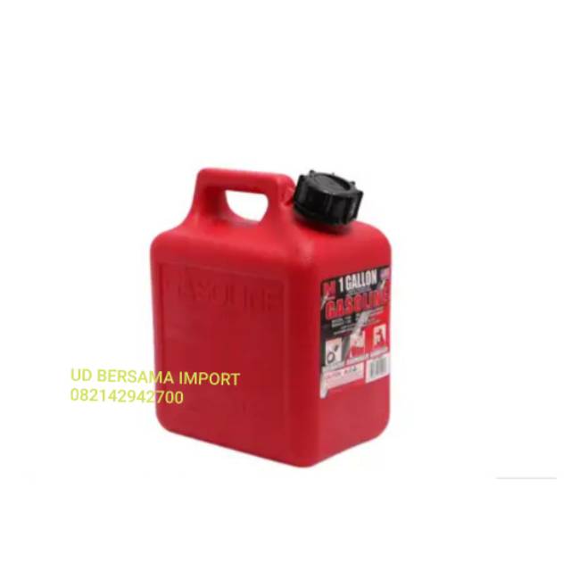 jerigen bahan bakar jurigen bensin 8 liter MIDWEST 2Gal HDPE MADE IN USA