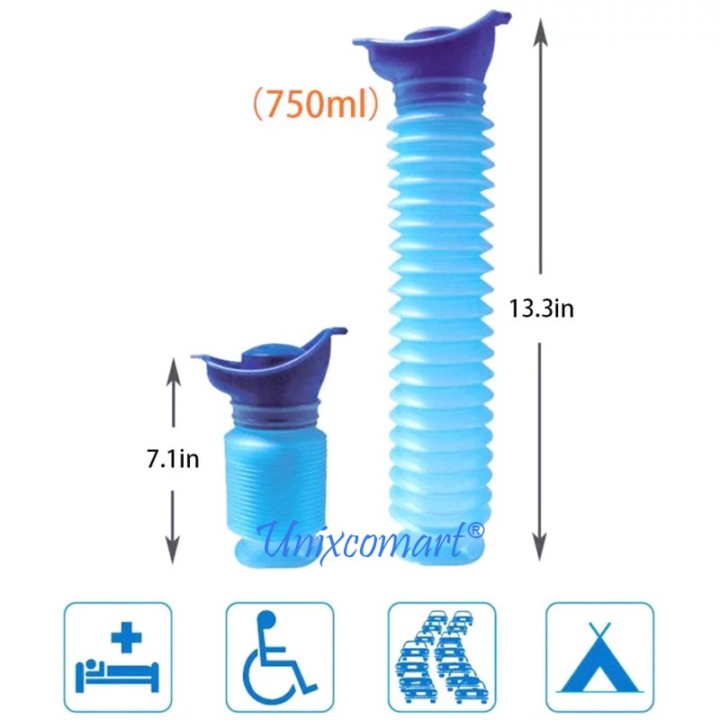 Urinal Portable Unisex Bottle Botol Car Toilet Urine Travel Pee Reusable Anak dan Dewasa