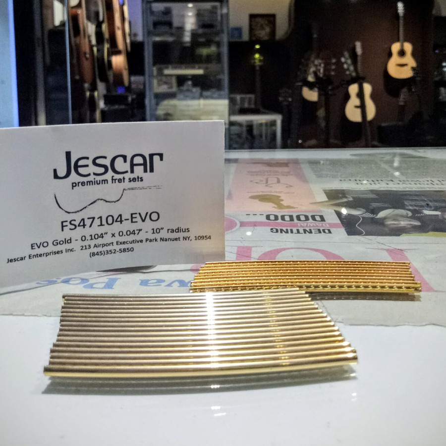 Jescar FS-47104-EVO Gold Fret Wire