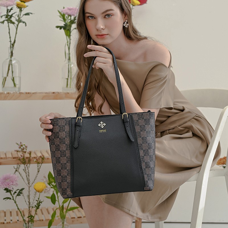 Gobelini Gg Rozely Tote Brown/Black