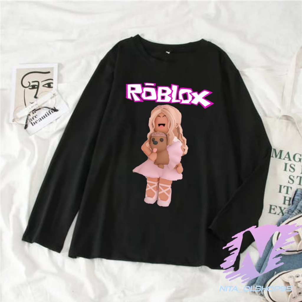 BAJU ROBLOX GIRL KAOS ANAK ROBLOX LENGAN PANJANG