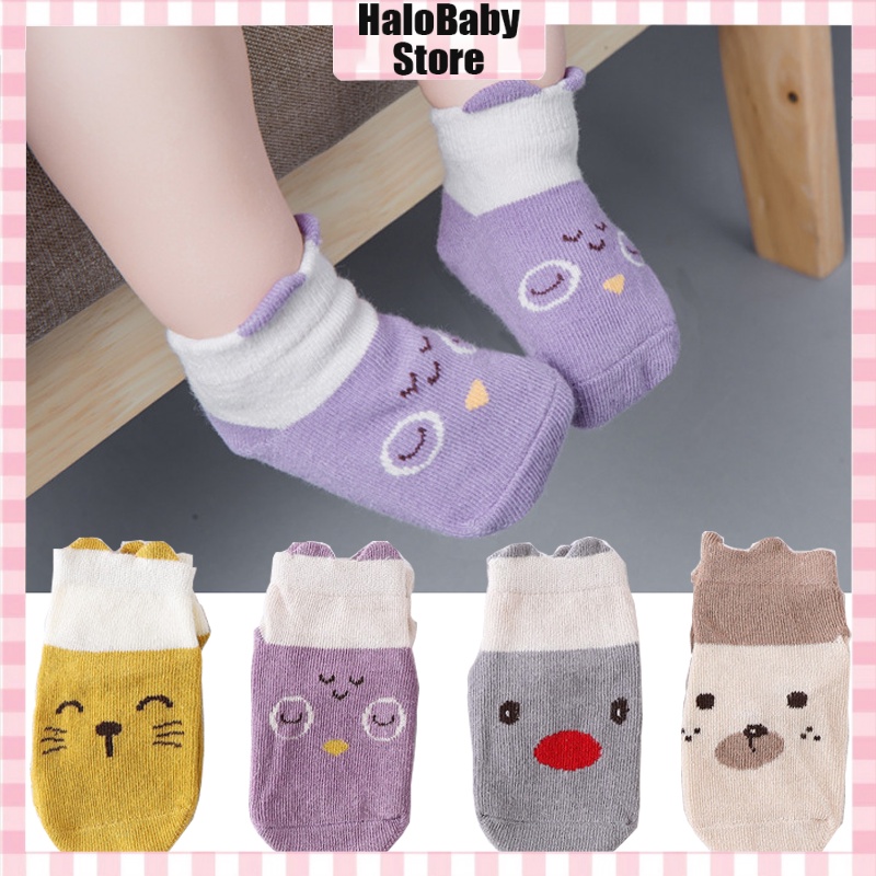 Halobaby Kaos Kaki Anak Karakter Anti Slip / Kaos Kaki Anak Paud