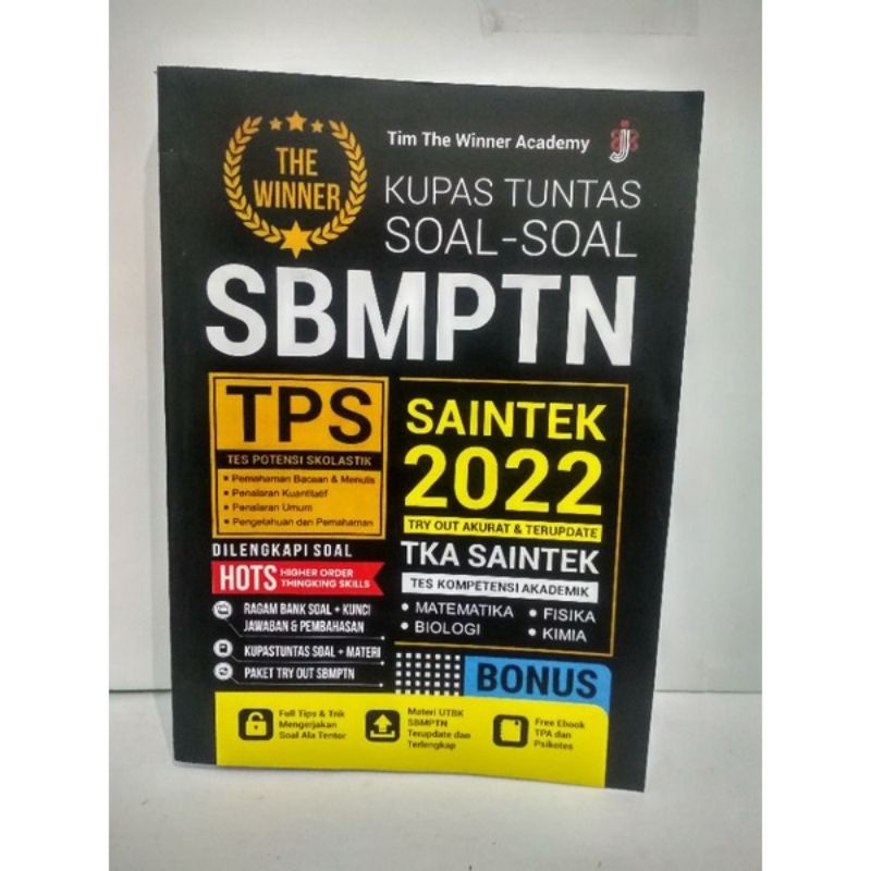 KUPAS TUNTAS SOAL SOAL SBMPTN SAINTEK 2022