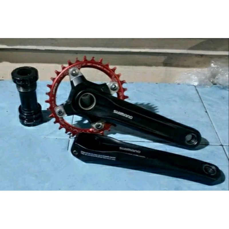 crank hollowtech 2 shimano mt300