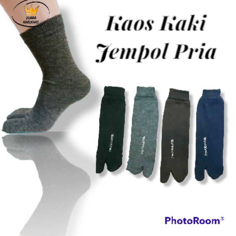 Kaos Kaki Jempol Pria Dewasa Polos