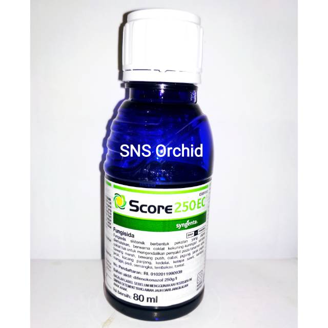 Score 250 EC fungisida untuk anggrek sistemik 80 ml obat anggrek busuk