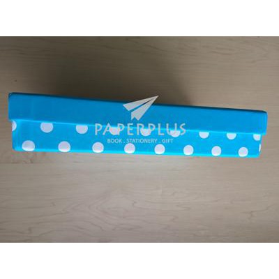 

Gift Box Persegi Panjang Polkadot Biru