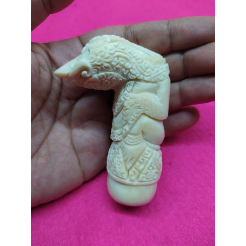 Deder keris Antik Tulang Motif Ukiran Halus