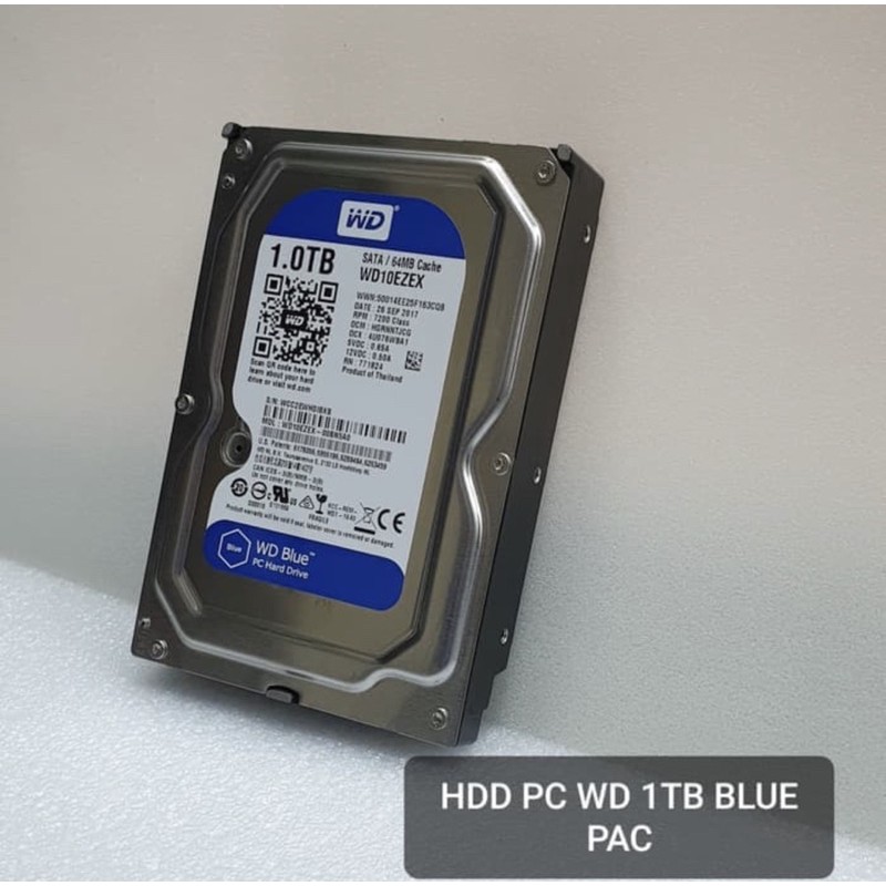 HARDISK WD BLUE 1TB LIKE NEW GARANSI 1THN