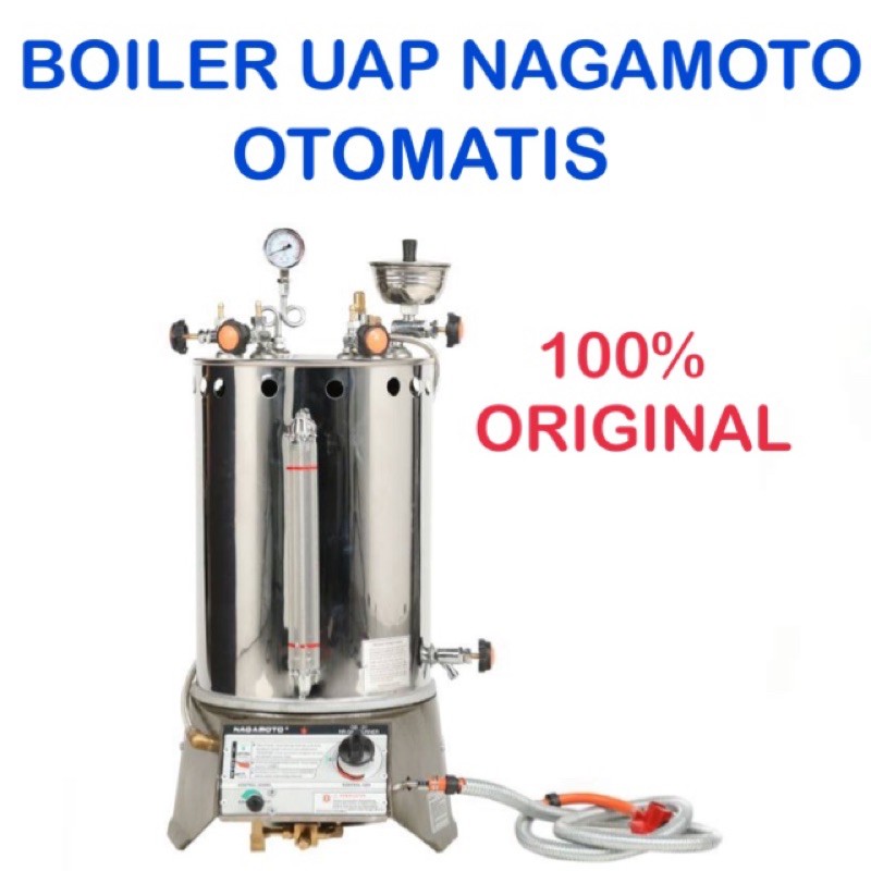 Boiler Otomatis Gosok setrika uap laundry NAGAMOTO