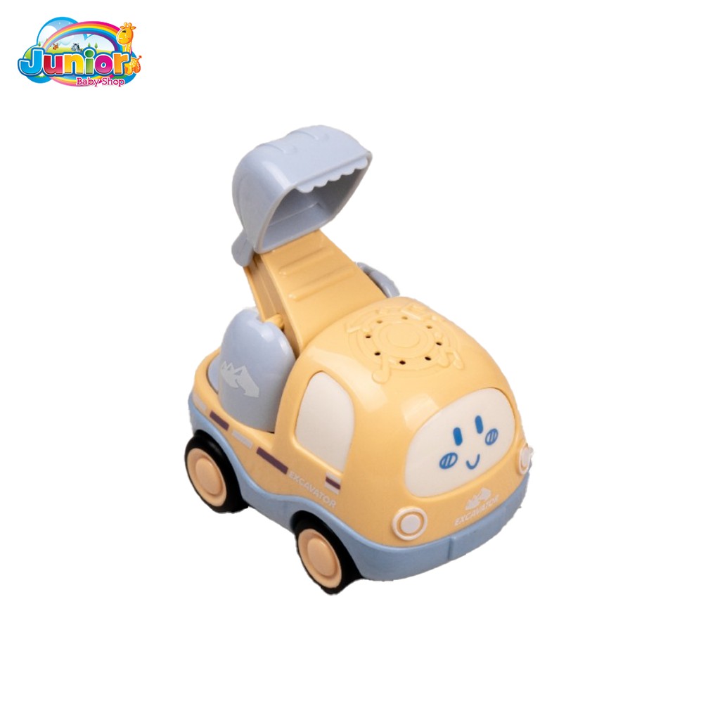 IQ Angel Light&amp;Sound Construction Truck Toys (Pastel)