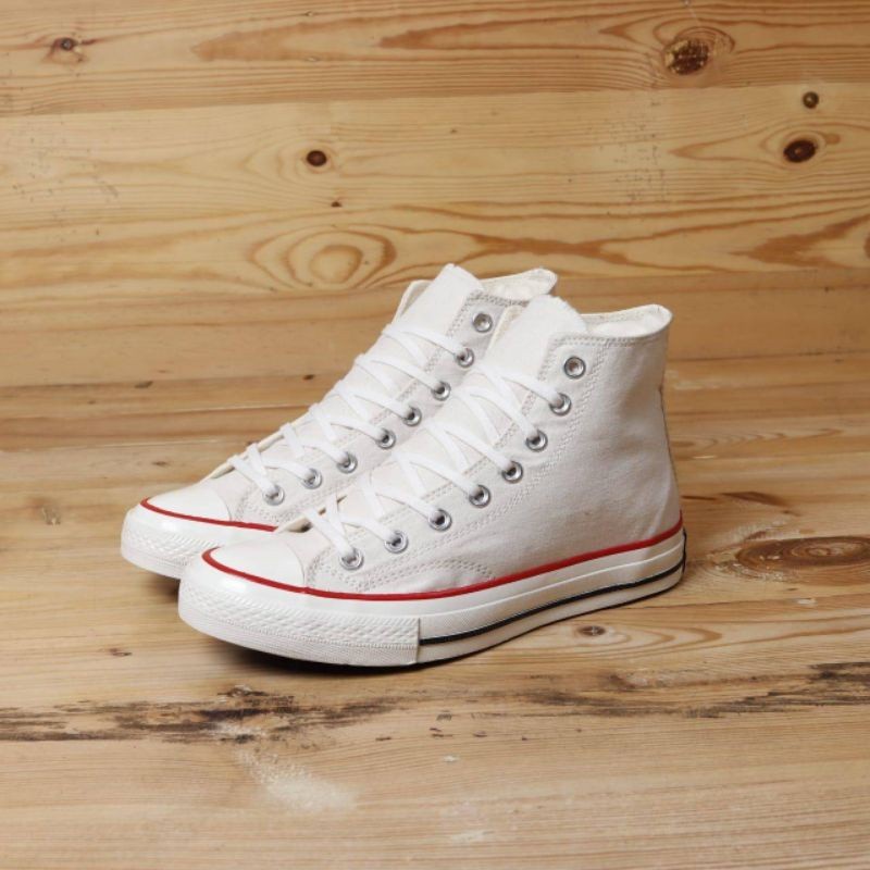 Sepatu Allstar Tinggi / Sepatu Convers Chuck Taylor Classic High / Sepatu sekolah hitam putih murah.