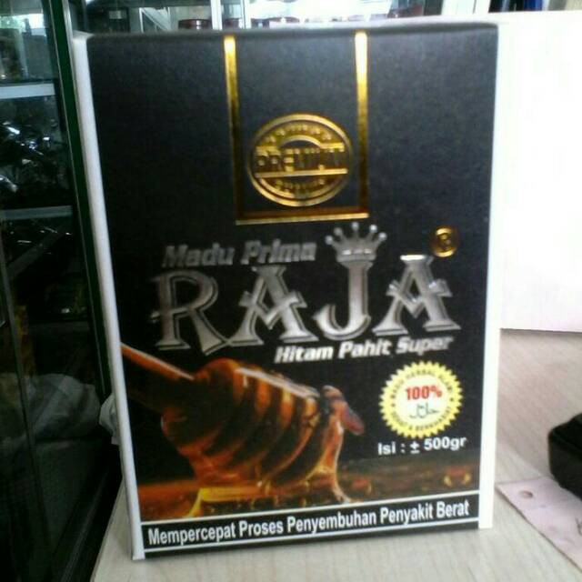 Madu Prima Raja Hitam Pahit Super 500gr