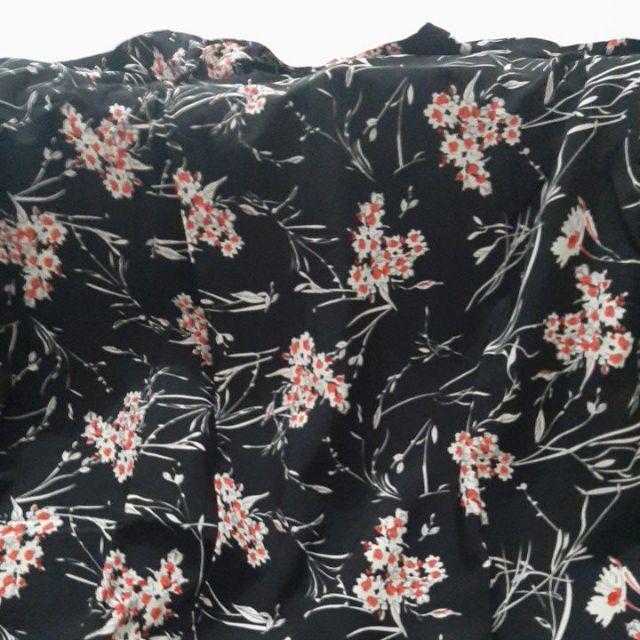 Supplier Jumbobigsize: Kode 1272 Delly Flowy Tunic Jumbo Bigsize Besar Plussize Solo