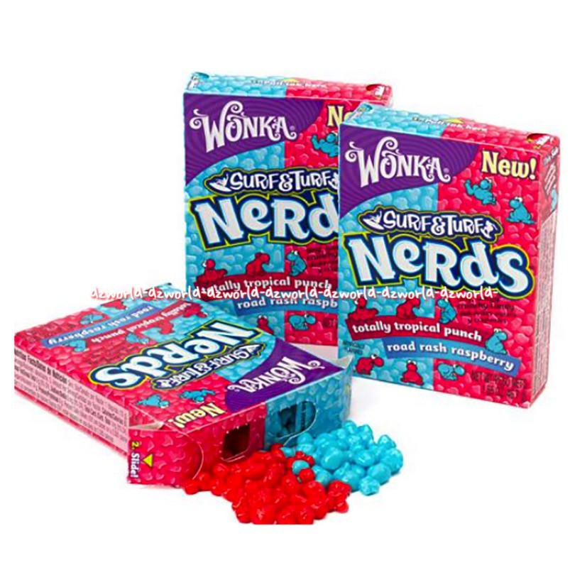 Nerds Cherry lemonade 46g Tropical Punch Chery Permen Kembang Gula Rasa Buah Semangka Apel Raspebry