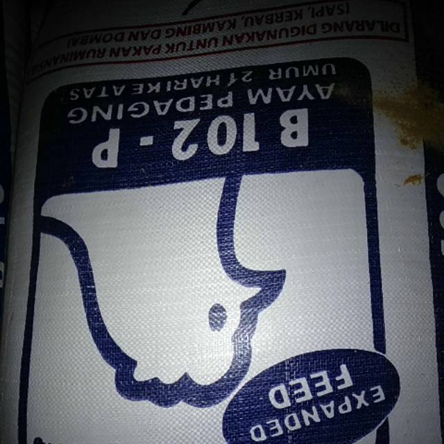 

Pkan ayam b 102 p @500gram usia 21 ke atas