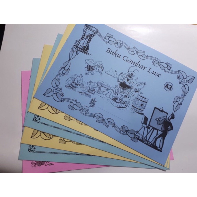 

Buku gambar delux A3 ( 3 pcs )